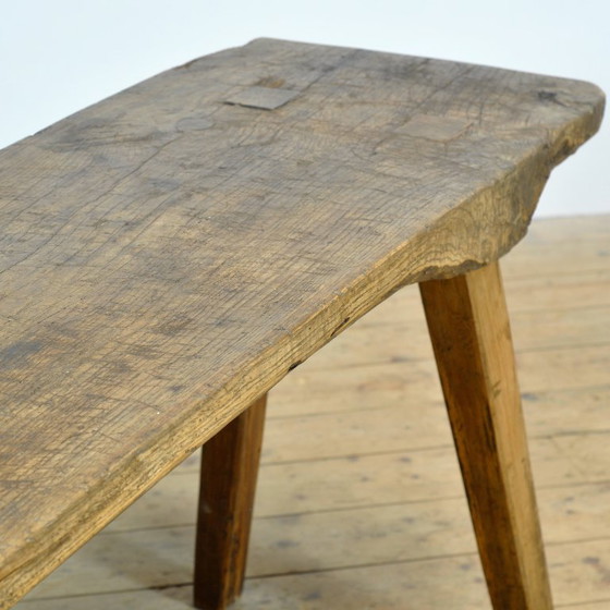 Eichen-Metzgertisch, circa 1920 – Konsolen, Holz (photo 6 of 11)