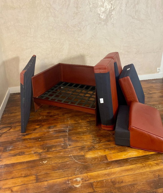 Image 1 of  korium km 3/1 fauteuil van Tito Agnoli voor Matteo Grassi, Italië, jaren 1980.