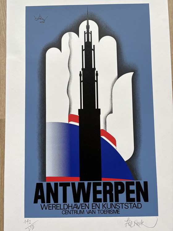 Image 1 of Affiche Anvers - Lucien de Roeck - années 30