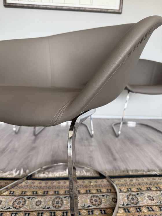 Image 1 of 4x Chaise Arper Duna Design by Lievore Altherr Molina, ca2014