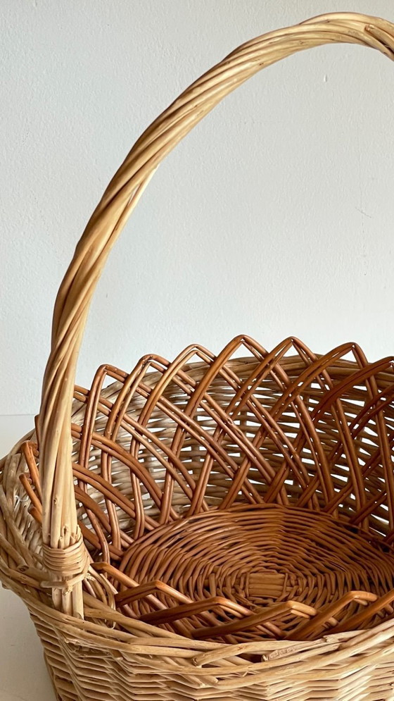 Image 1 of Vintage Rattan Baskets