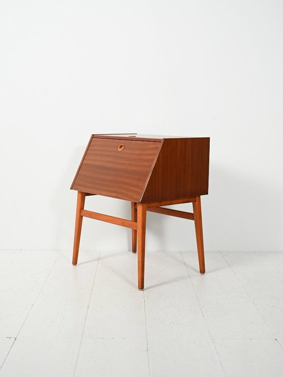 Image 1 of Mobile portaposate vintage svedese in mogano di Stig-bolaget