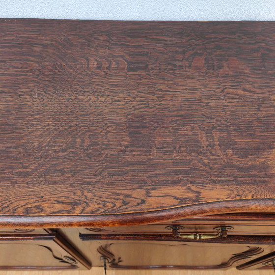 Image 1 of Vintage Louis XV wandkast buffetkast dressoir ladekast