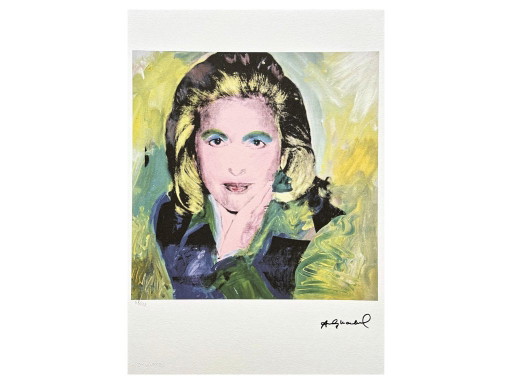 Nach Andy Warhol, Marcia Weisman, 1980er Jahre, Lithografie – lithos zeefdrukken, Paper