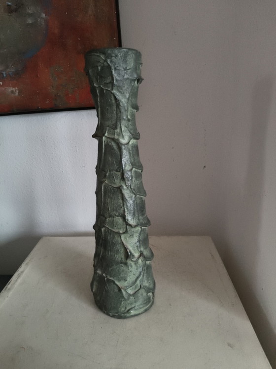 Image 1 of Vintage Brutalist Vase (30 cm) – Ballesti Gerona Style – 1970s