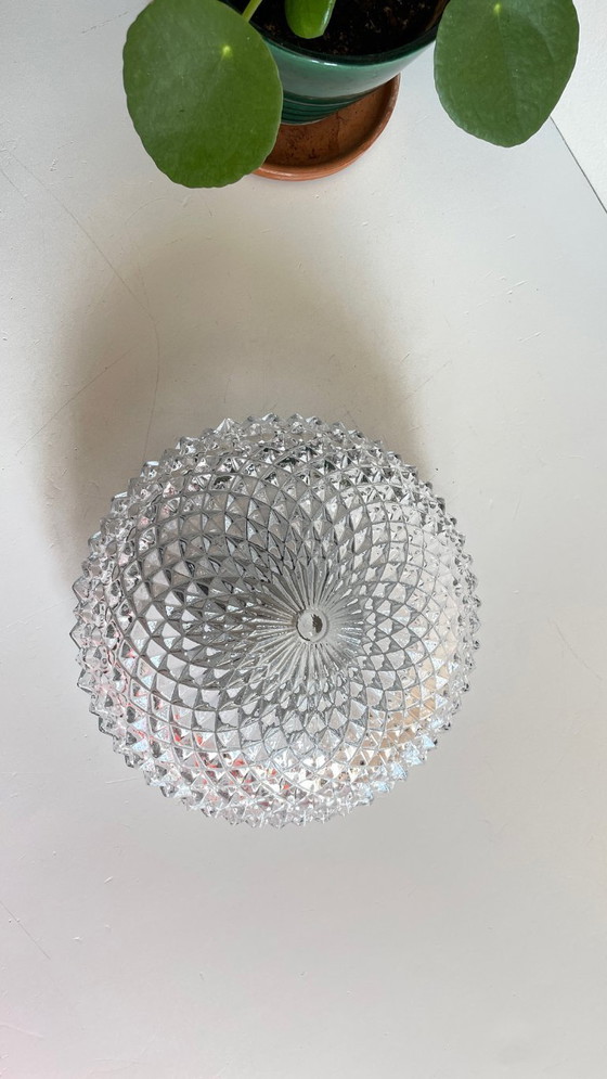 Image 1 of Lampada da parete/soffitto in semicristallo, anni '50