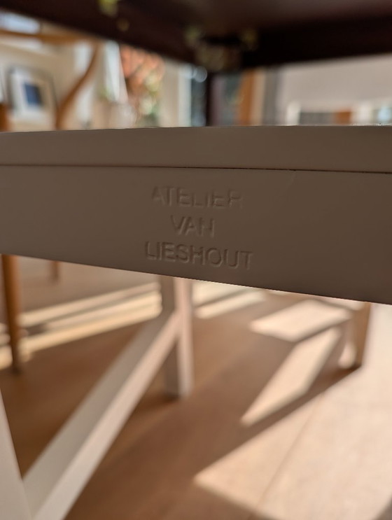 Image 1 of AVL Shaker set table (200x100) and 8 chairs / Atelier van Lieshout