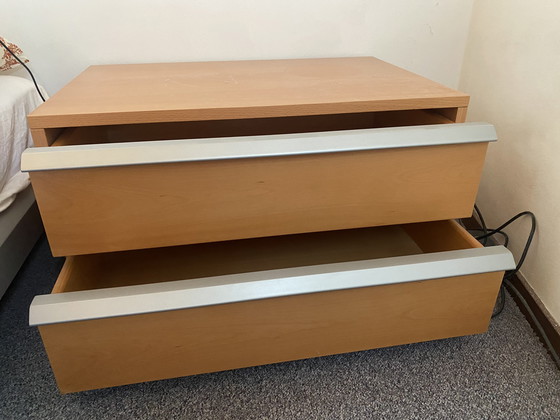 Image 1 of Camera da letto Moller Design in rovere naturale, 6 pezzi