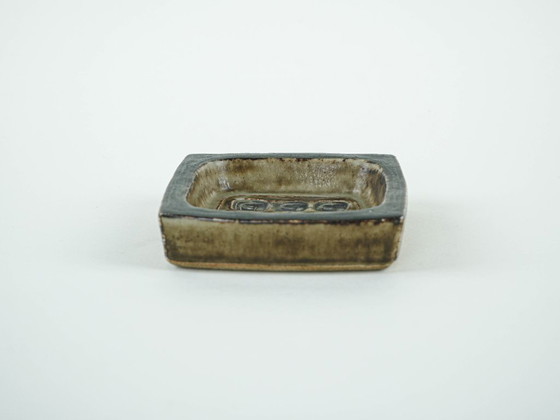 Bol en céramique, design danois, années 1960, fabriqué par Royal Copenhagen, Marron, Vintage (photo 3 sur 9)