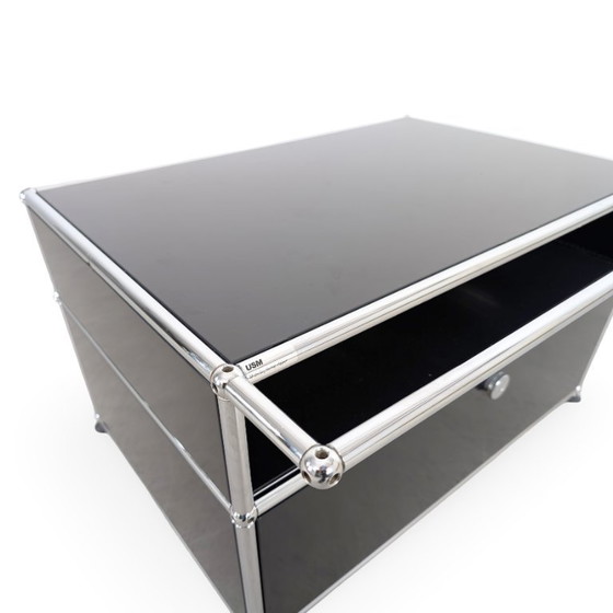 Image 1 of Original USM Haller Couchtisch Fritz Haller Beistelltisch Metall