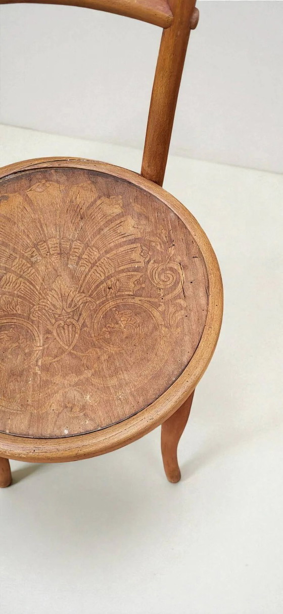 Sedia Bentwood, 1900, Ungvar – Sedie da pranzo, Vintage (photo 9 of 10)