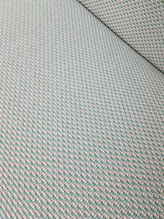 Artifort Draaifauteuil Blauwe Ploegstof Nieuw Gestoffeerd – Metal, Textile (photo 3 of 11)