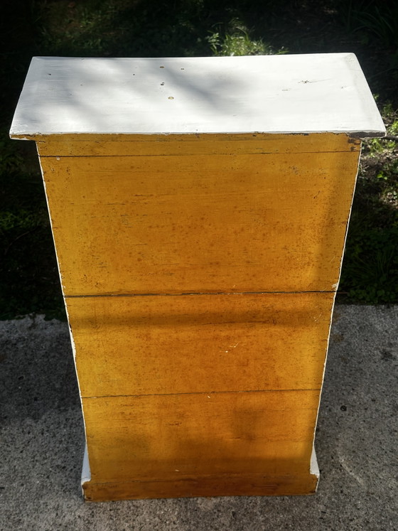 Kleiner antiker Werkstattschrank mit 8 Schubladen – 1930er Jahre – Kommoden, Wood (photo 12 of 14)