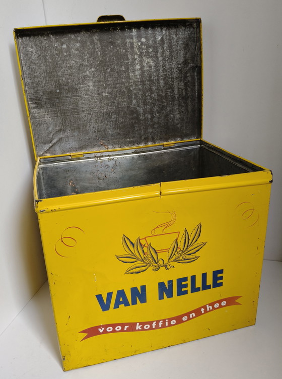 Image 1 of Scatola di latta per esposizione Van Nelle