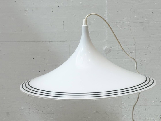 Pendant lamp "Witch's Hat" by Meblo Guzzini, 1970s – Ceiling lights, Plastic (photo 8 of 13)
