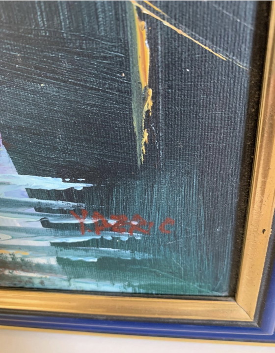 Digue de Carry Le Rouet - Y. Deric (1964-2017) – Paintings & Drawings, Wood, Canvas (photo 21 of 23)