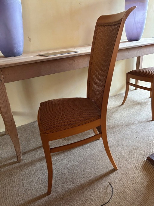 2 sillas de diseño italiano,