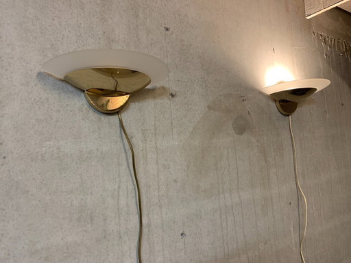 2x Lámpara de pared dorada Estiluz, España