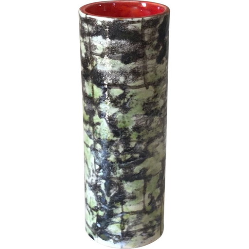 Vase à volutes en céramique, 1960