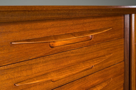 Image 1 of  Deens Teakhouten Dressoir van Arne Vodder voor Vamo Sønderborg, jaren 60