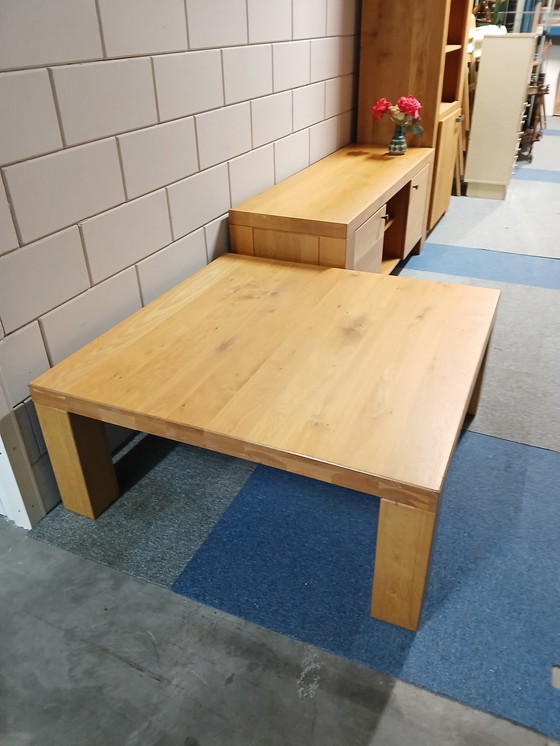 Image 1 of Conjunto de muebles de roble macizo claro