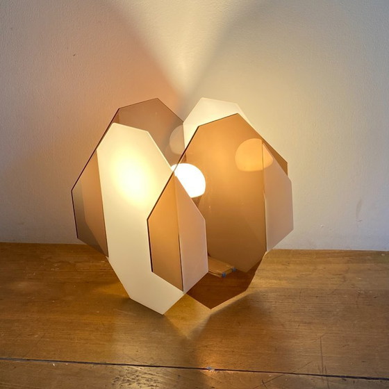 Image 1 of Lampada a sospensione in stile era spaziale. 1970. Plexiglas.