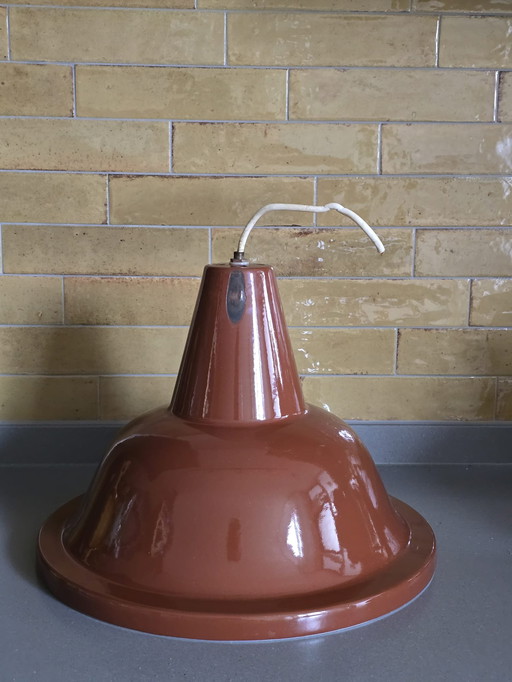 Beautiful Vintage enamel work lamp