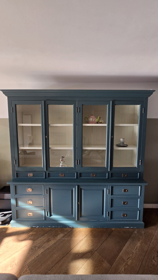 Großer Buffetschrank im Landhausstil, 220 x 220 x 50 cm, versandkostenfrei