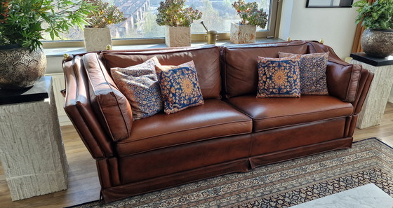 Image 1 of Very Beautiful Castle Bench of Beef Leather