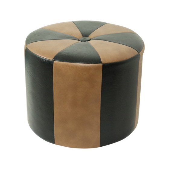 Image 1 of Pouf Skai marrone vintage