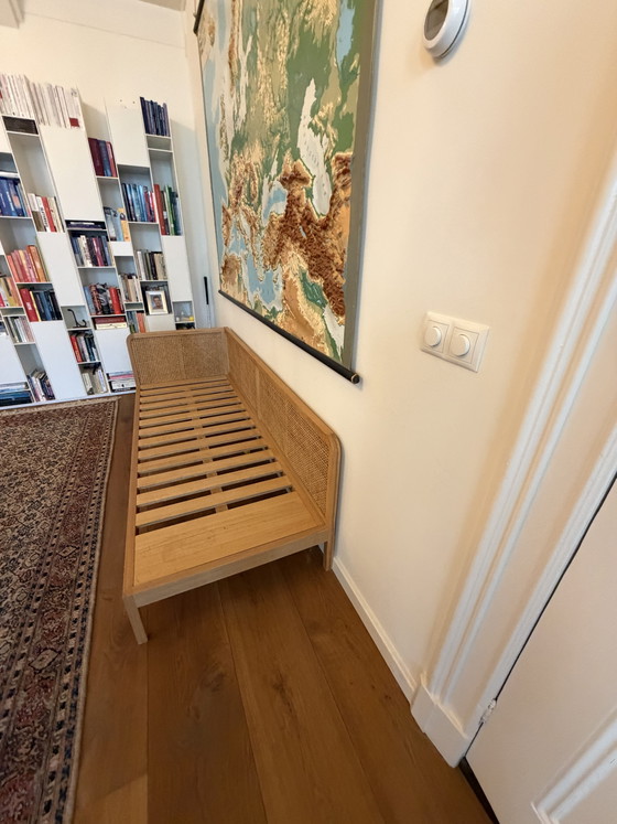 La Redoute Intérieurs Scillia Daybed | Essen, Rotan & Okergeel – Rattan, Textile (photo 5 of 8)