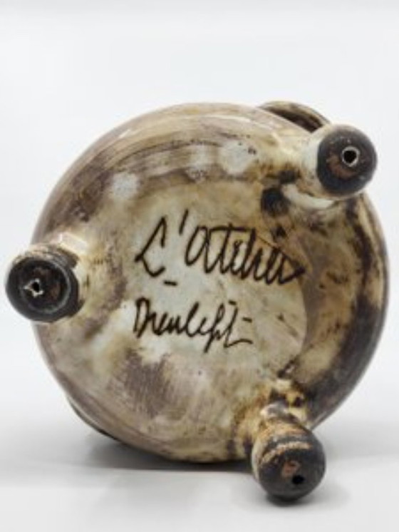 Image 1 of Vide Poche Tripode de Jacques Pouchain para Atelier Dieulefit, Francia, 1960