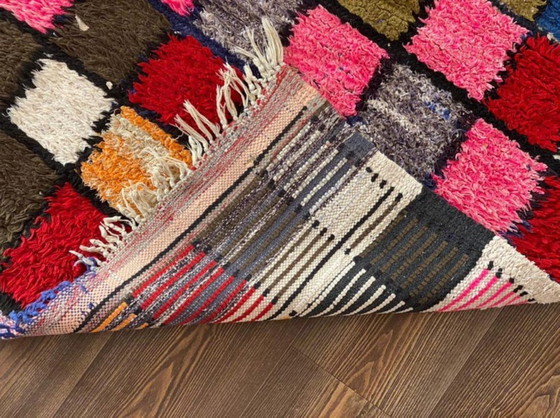 Image 1 of Mehrfarbige Berberteppiche aus Leinen, 200 cm x 100 cm