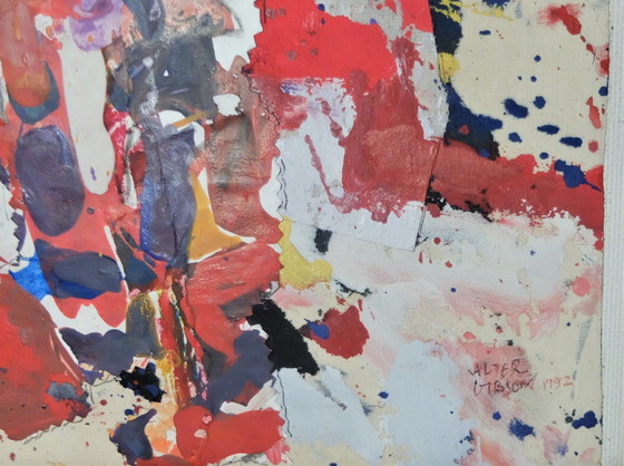 Image 1 of Valter Gibson, Signé Et Daté 92, Technique Mixte