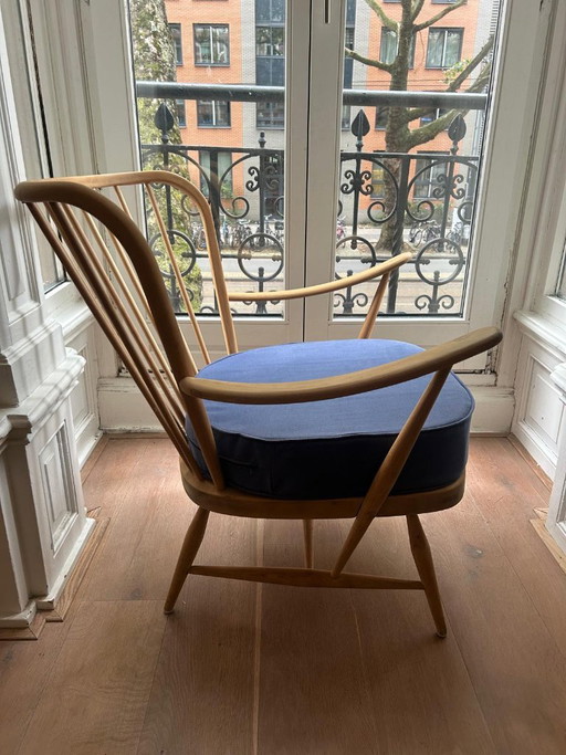 Chaise Ercol vintage - W – fauteuils, Wood (photo 2 of 6)