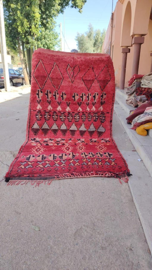 Handgeknoopt Berber kleed wol 310x180cm