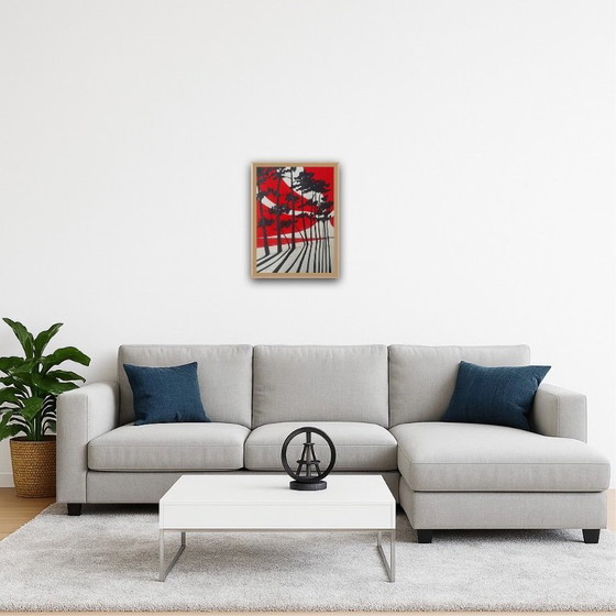 Image 1 of Gouache et Encre de Chine sur papier naturel Format 30x40cm. 