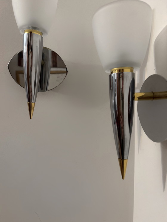 Image 1 of Leola wandlampen uit de jaren 80