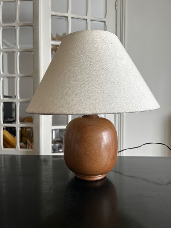 Houten lamp uit de jaren 60 – Tafellampen, Wood (photo 5 of 11)