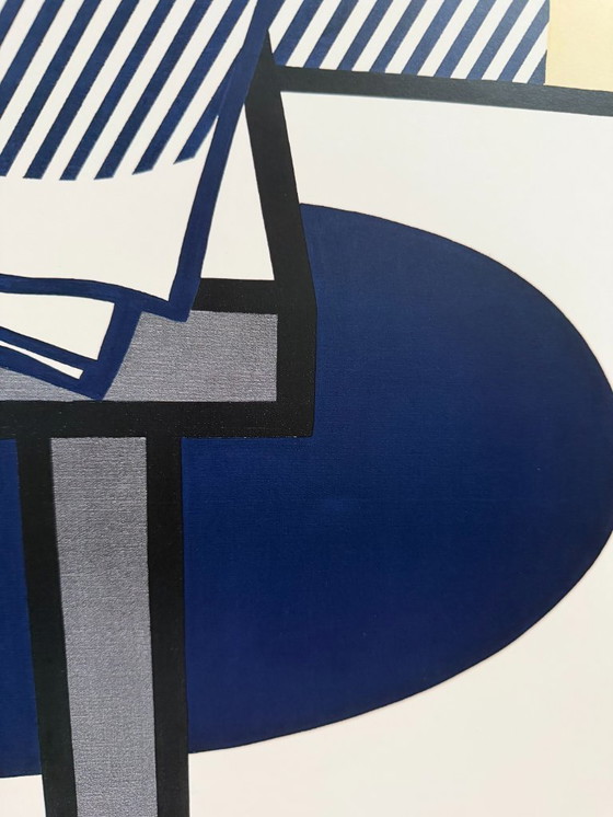 Image 1 of Roy Lichtenstein (1923-1997), Still Life with Table Lamp, 1976, copyrights Roy Lichtenstein&Sabam Brussels, 1995, Printed in Bel