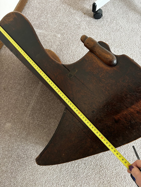 Image 1 of Antique Child Wing Chair 