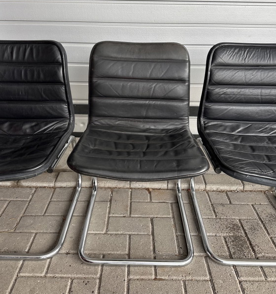 Image 1 of 4x Dux Poll International design stoelen