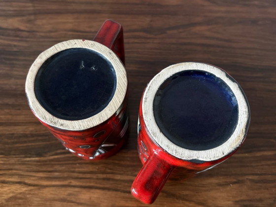 Image 1 of Italienische San-Marino-Becher aus den 1950er Jahren, Fantoni-Stil
