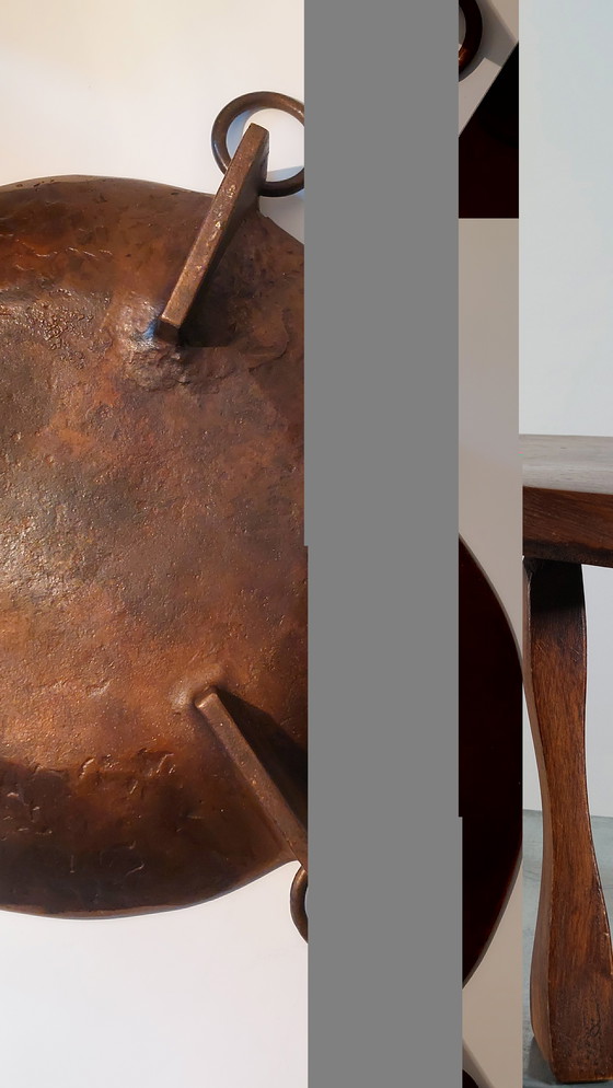 Image 1 of Vintage brutalistische kruk