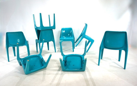 Image 1 of Schröder & Henzelmann Space Age Chair Model 4973, 1970