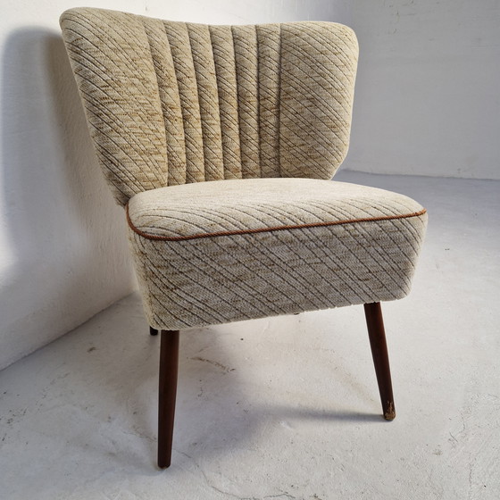 Image 1 of Toffe vintage cocktail stoel jaren 70