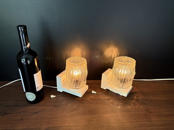 Image 1 of 2 lampade da parete vintage Marbach Leuchten
