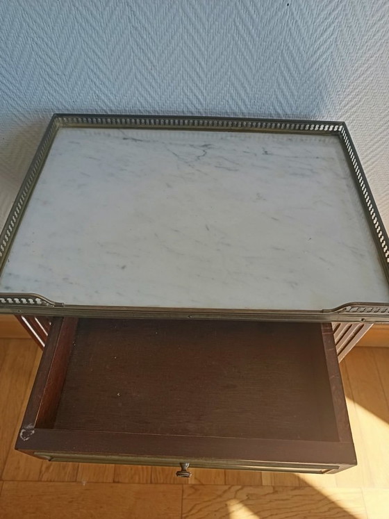 Nachttisch oder Chiffonnière im Louis XVI Stil – Beistelltische, Wood (photo 9 of 10)