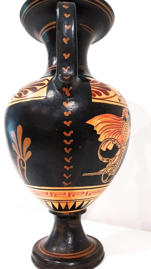 Large hand-painted Greek style amphora - Limited edition IM3R 7/10Julklapp,Christmasgift
