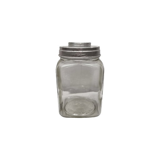 Oude Nozon glazen tabakspot, jaren 40/50